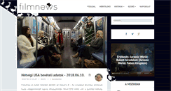 Desktop Screenshot of filmnews.hu